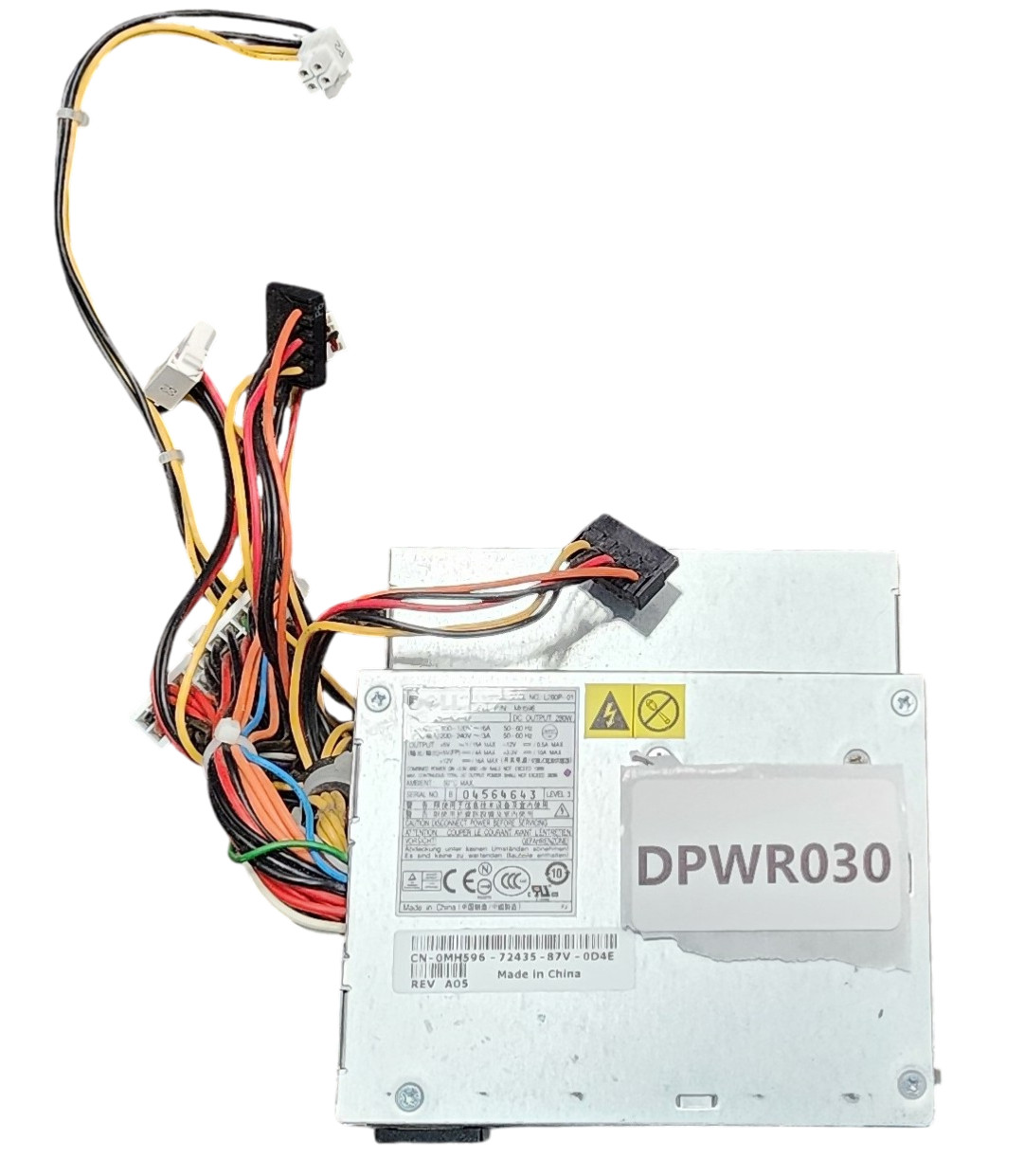 Dell OEM Optiplex 740 755 Desktop Form Factor 280W Power Supply MH596