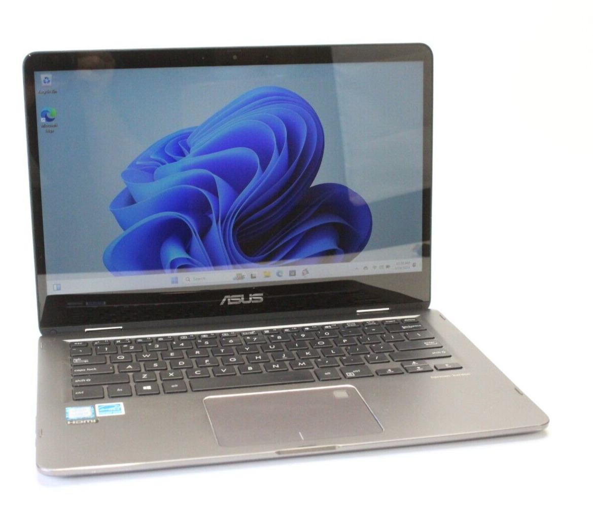ASUS ZenBook Flip 14 UX461U 14”  2-in-1 Laptop i5-8250U 8RAM 256 SSD Win 11 READ