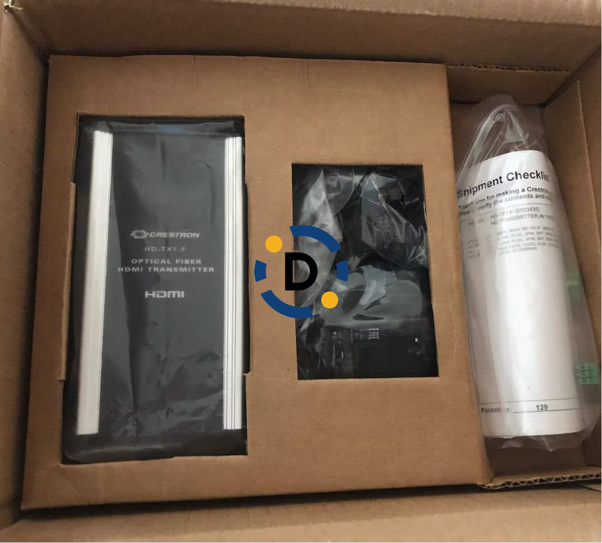New HD-TX1-F Fiber optic transmitter FedEx or DHL