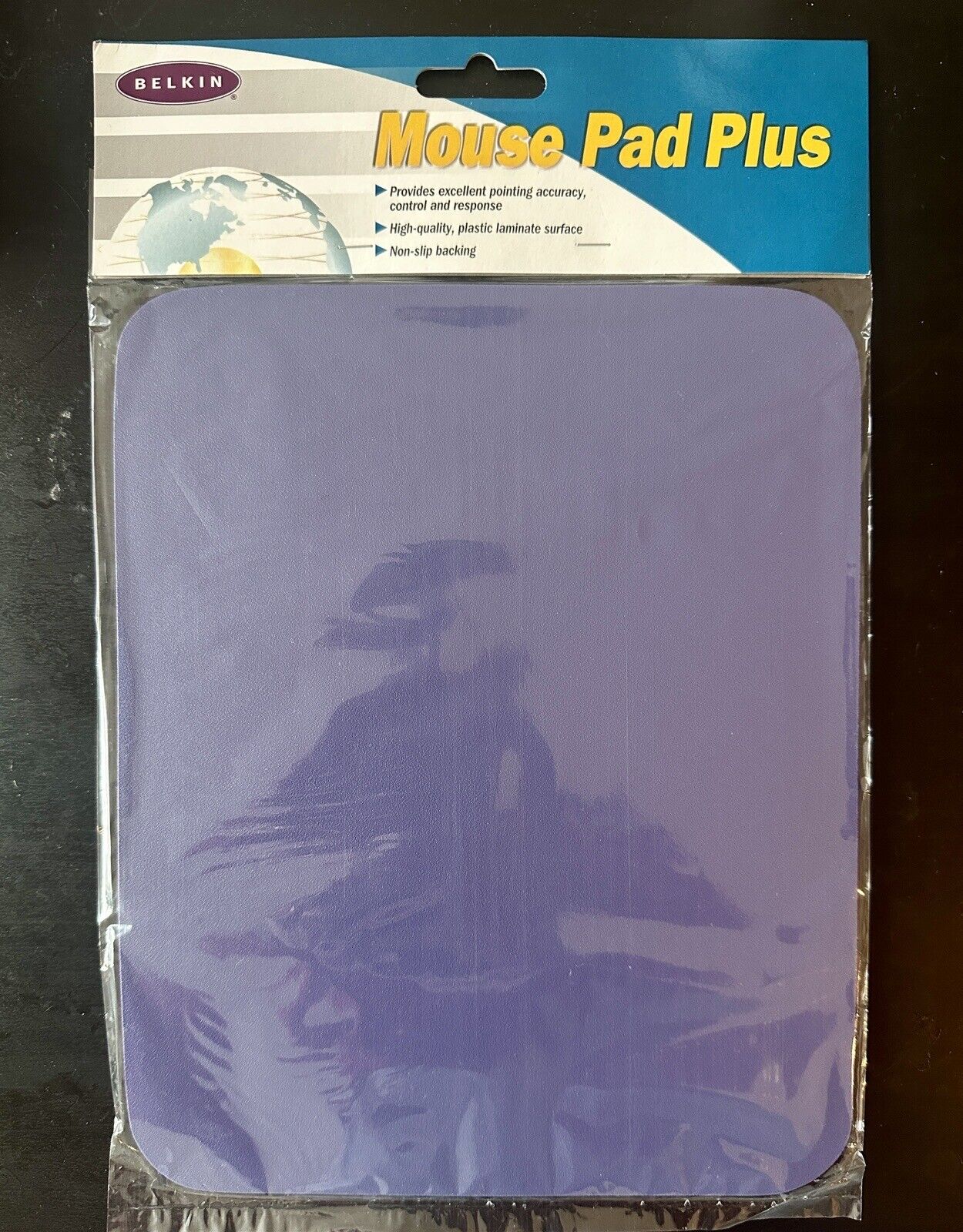 NEW SEALED Belkin Mouse Pad Plus Blue Non-Slip
