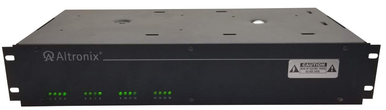 ALTRONIX R2416300UL Power Supply 16 Fuse 24Vac @ 12.5A Rack