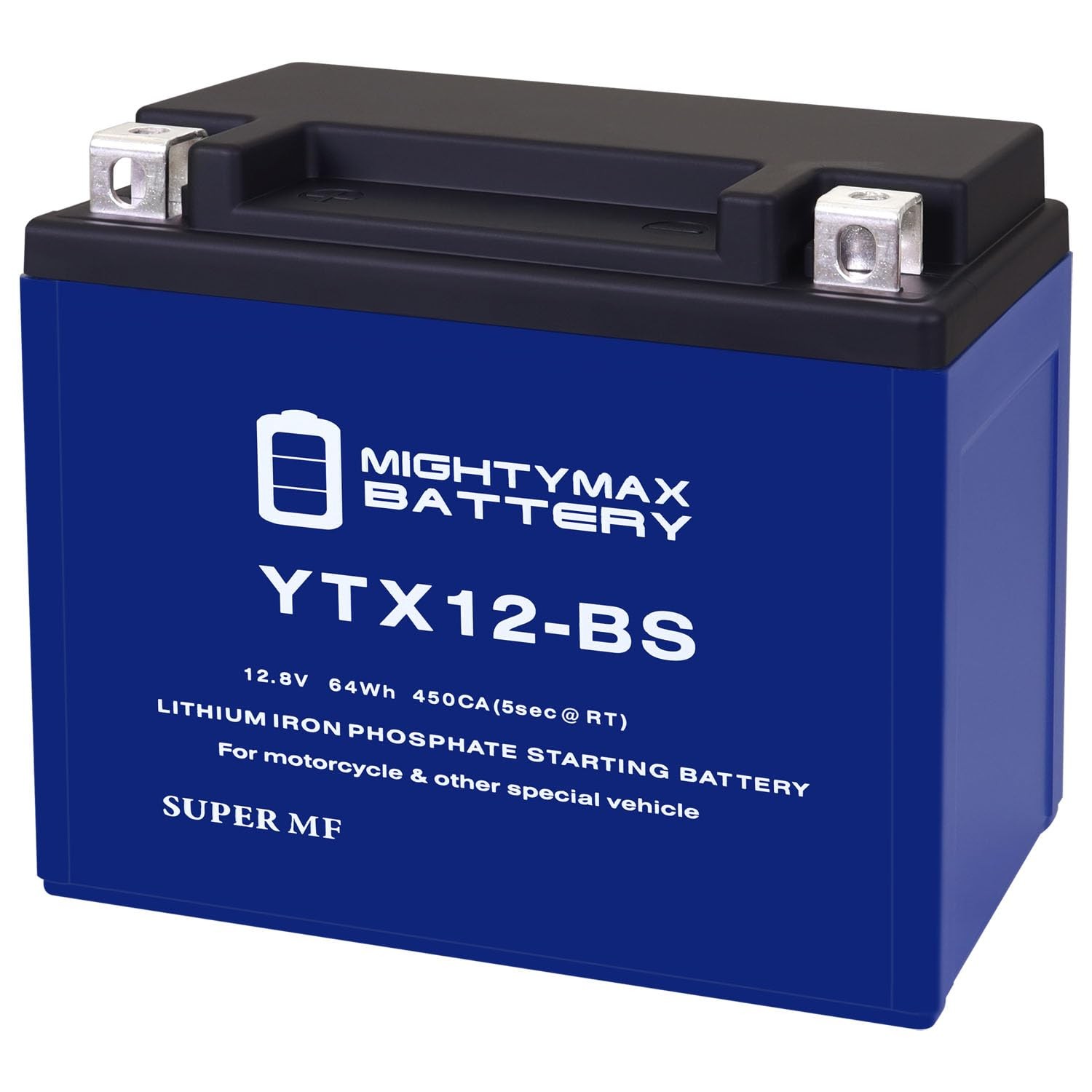 Mighty Max Battery Mighty Max Battery YTX12-BS LIFEPO4-12 Volt 10 AH, 330 CCA
