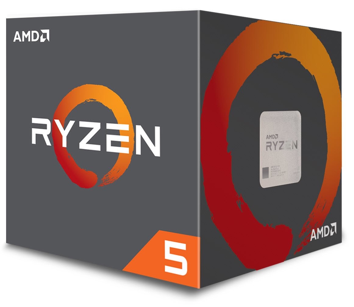 AMD Ryzen 5 1600 Processor AM4 3.6 GHz Precision Boost with Wraith Spire Cooler