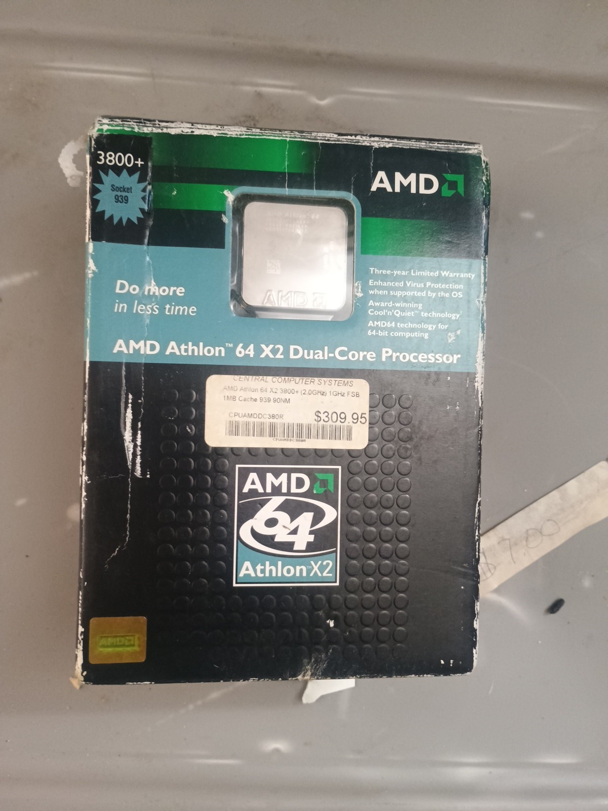 AMD Athlon 64 X 2 Dual Core Processor ADA 3000 DAA4BW