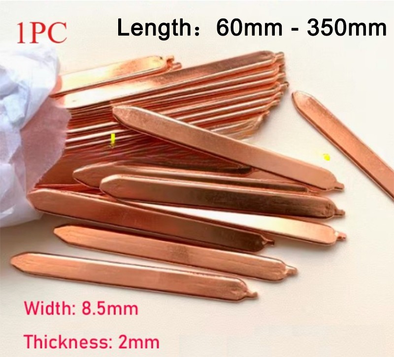 For Cooling Laptop CPU GPU Heatsink 8.5x 2 length 50-350mm Copper Flat Heat Pipe