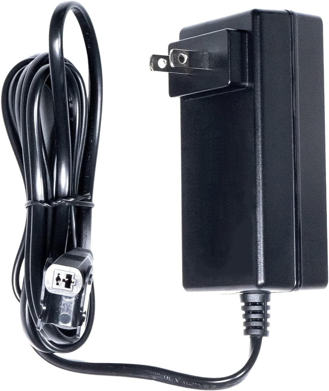 Universal Recliner Power Cord 6Ft Ac Dc Adapter With 2 Prong Connection Black