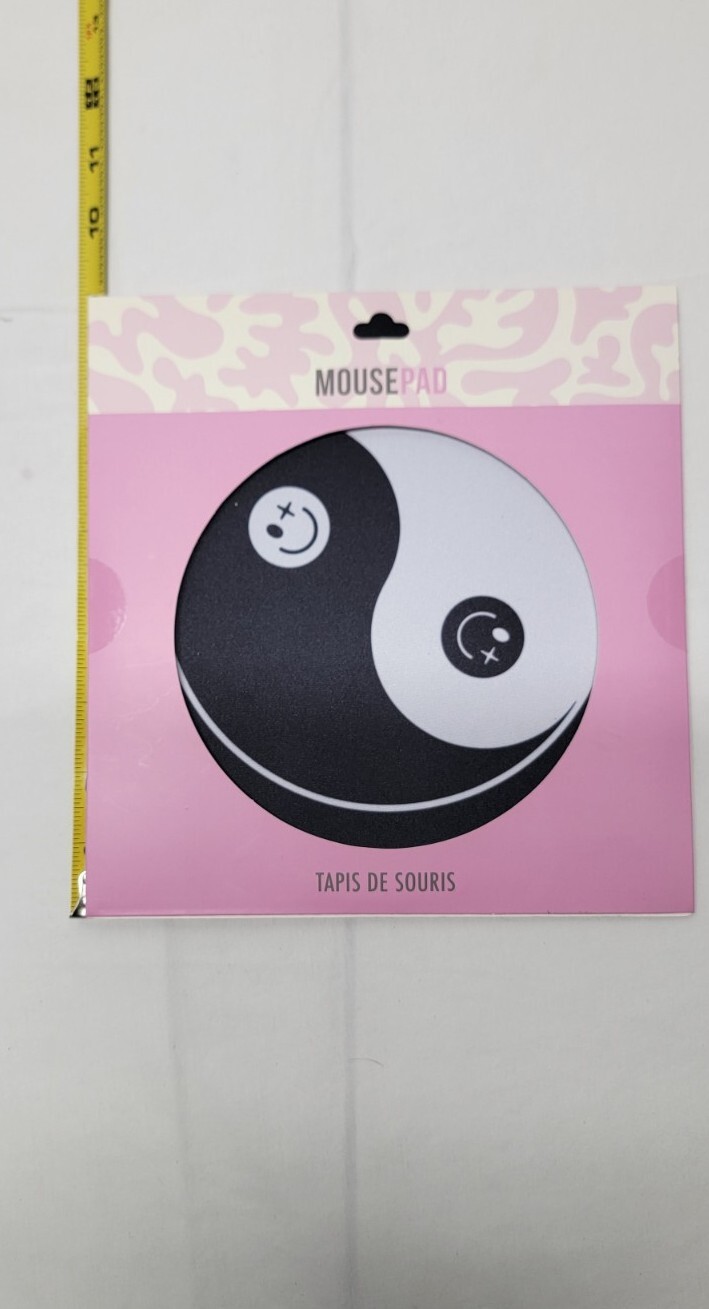  Yin Yang Round Mousepad UO Shaped