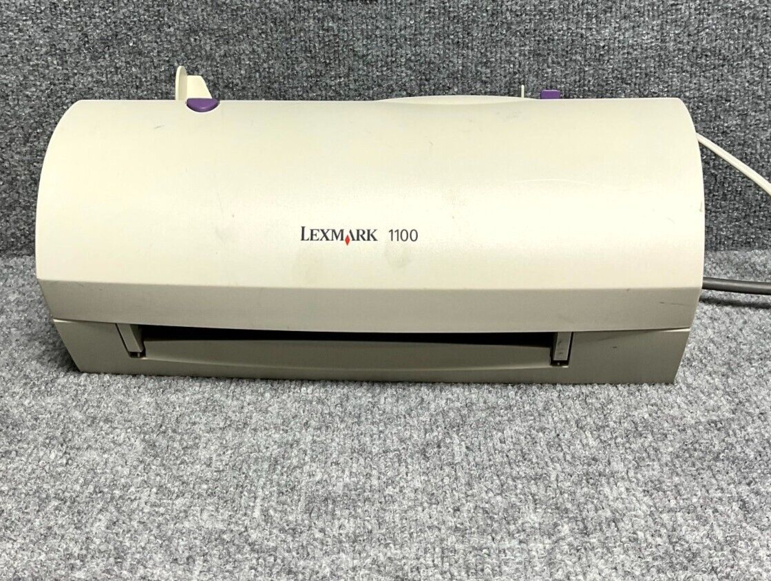 Lexmark Jetprinter 1100 Color Inkjet Printer USB 12320 Used
