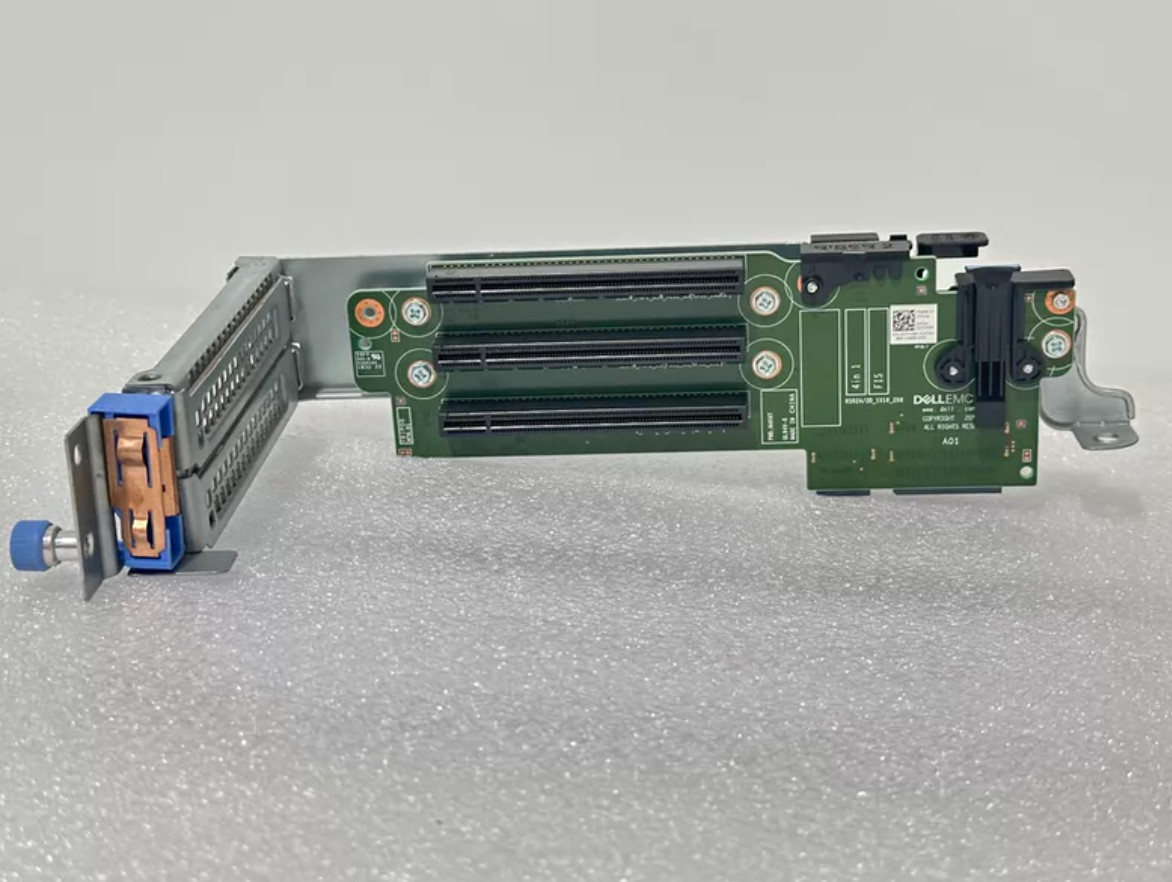 Dell EMC R740 R740xd Riser 2 PCIe Upgrade Extension Card W/Bracket 0J7W3K J7W3K