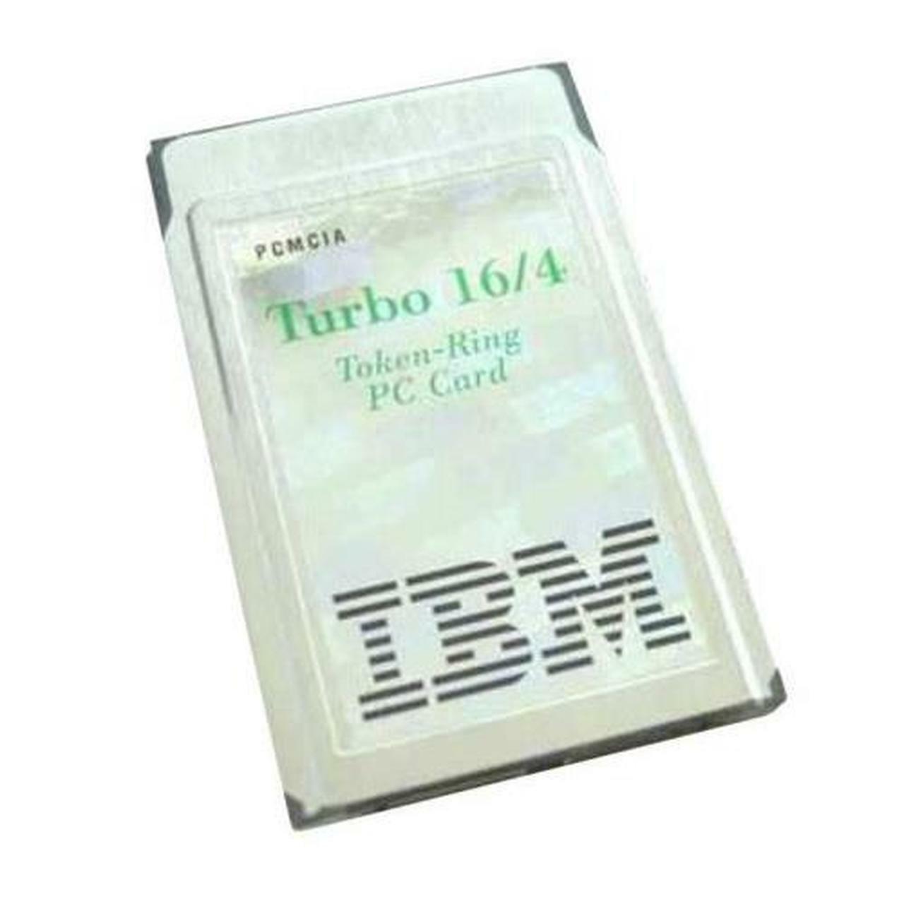 Vintage IBM PCMCIA Turbo 16/4 Token Ring PC Card without Dongle Cable
