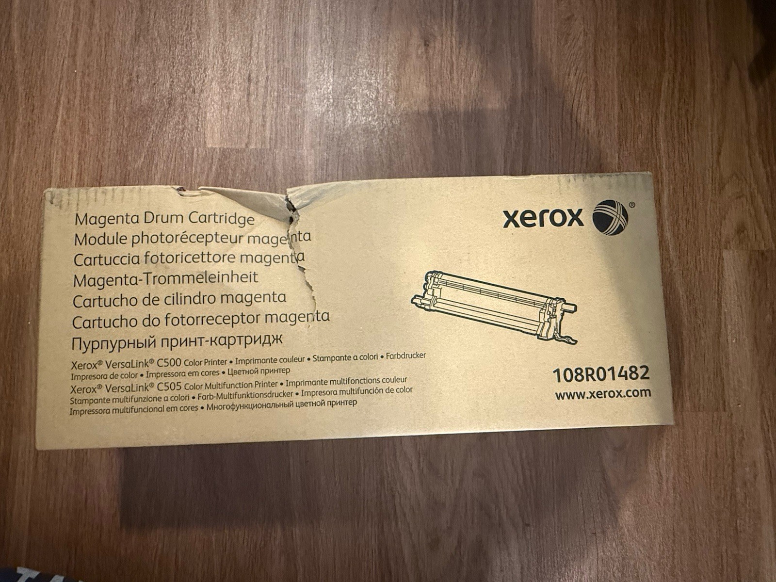 GENUINE XEROX MAGENTA DRUM CARTRIDGE - 108R01482 - VERSALINK C500 C505