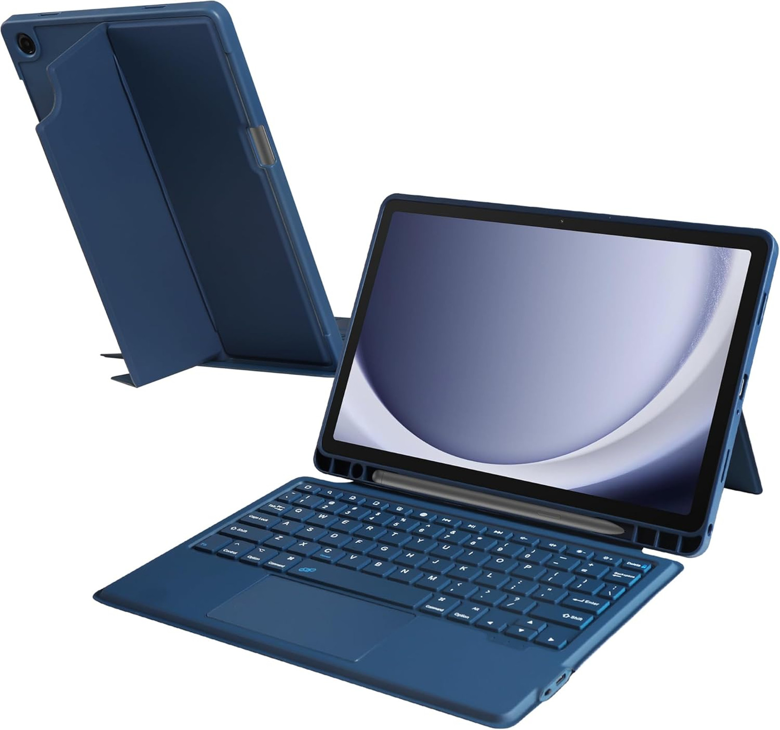 Tablet Keyboard Case with Trackpad for Samsung Galaxy Tab A11 Plus A9 Plus