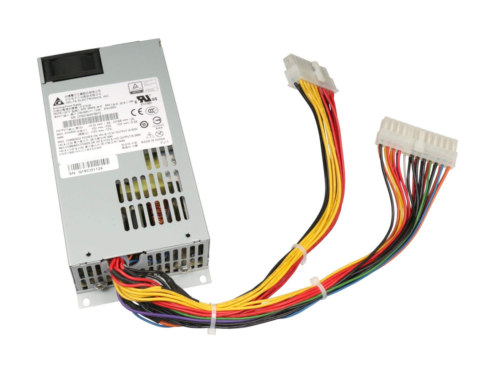 Delta Electronics DPS-250AB-44 D 05F NAS Power Supply 250 Watts ~D~