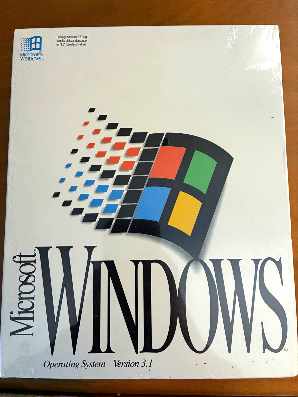 Microsoft Windows 3.1 Operating System Retail 3.5" Floppy Disks, English SEALED