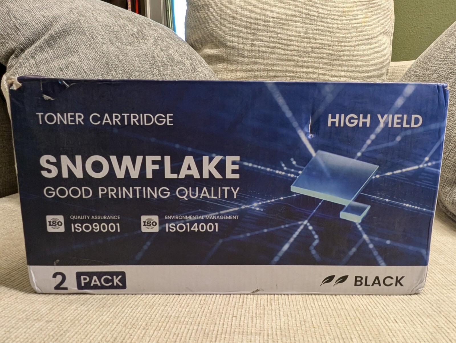 Snowflake High Yield High Compatibility Toner Cartridge - 2-Pack - Black - TN850