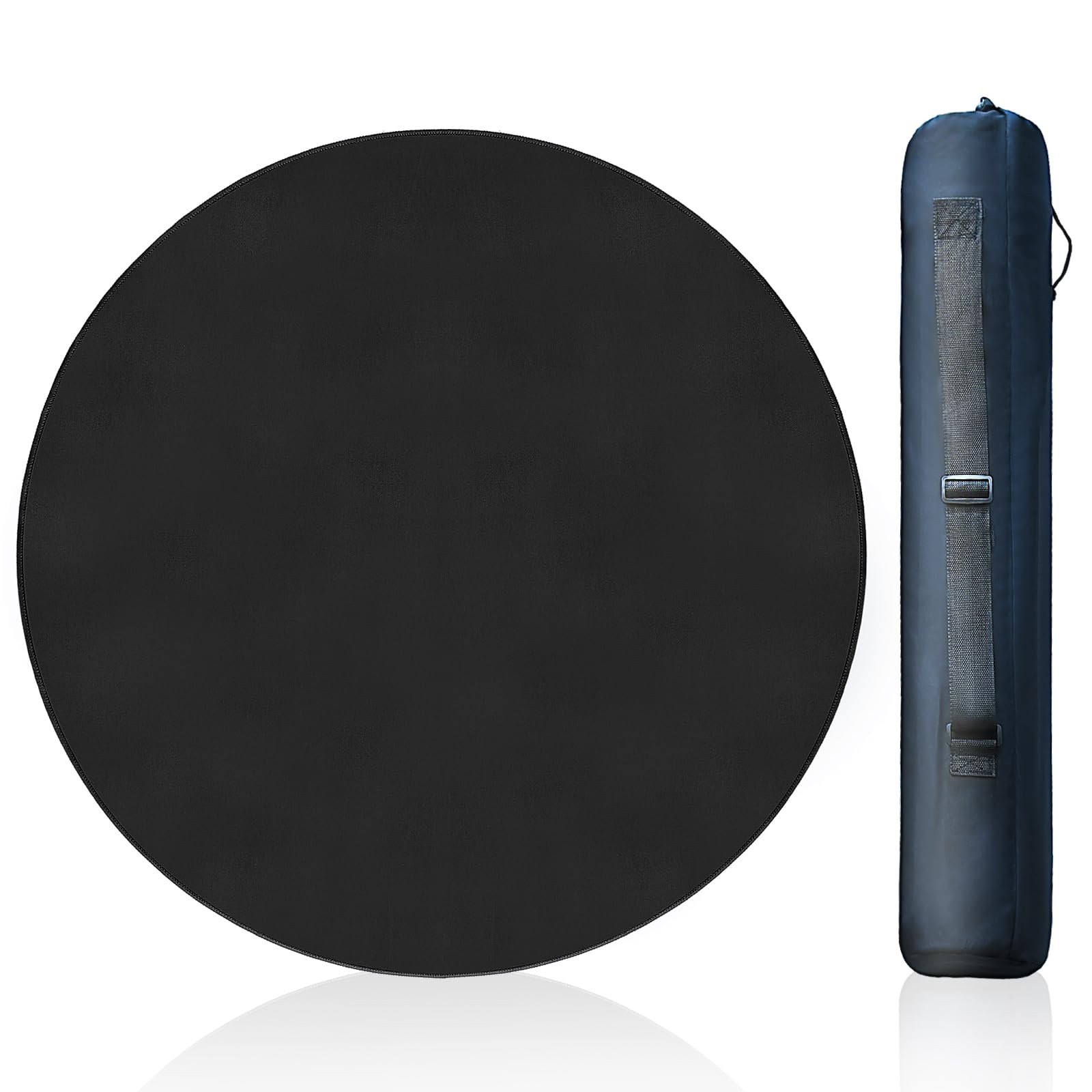 Large Round Tabletop Game Playmat,Table Mat Suitable for Playing Poker,Card,a...