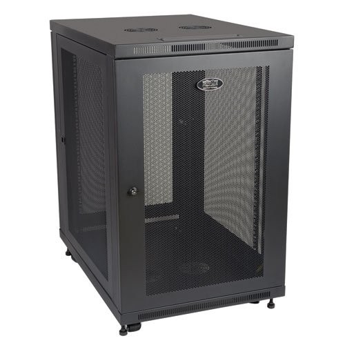 Tripp Lite 18U Rack Enclosure Server Cabinet 33" Deep w/ Doors & Sides (SR18UB)