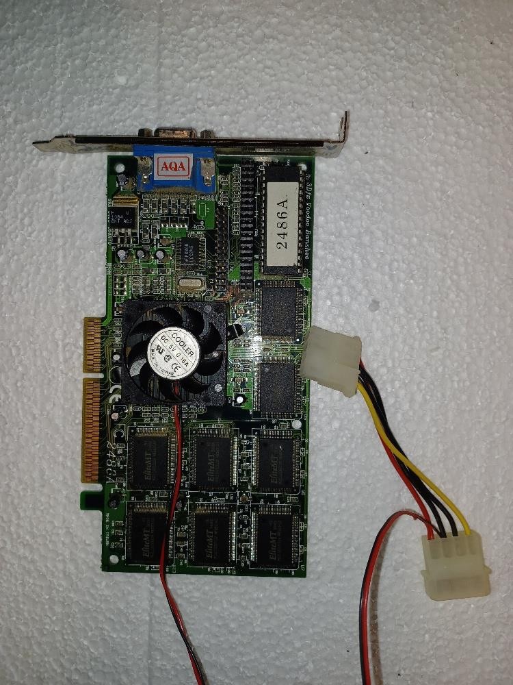 Vintage 3dfx Voodoo Banshee  2486a-16MB- Next Generation of the 2485a - RARE