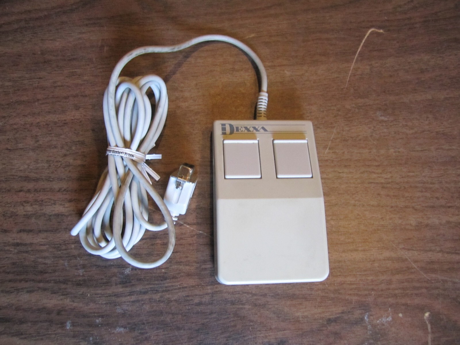 Vintage Dexxa 2 Button Serial Mouse Model: MB-82-9F