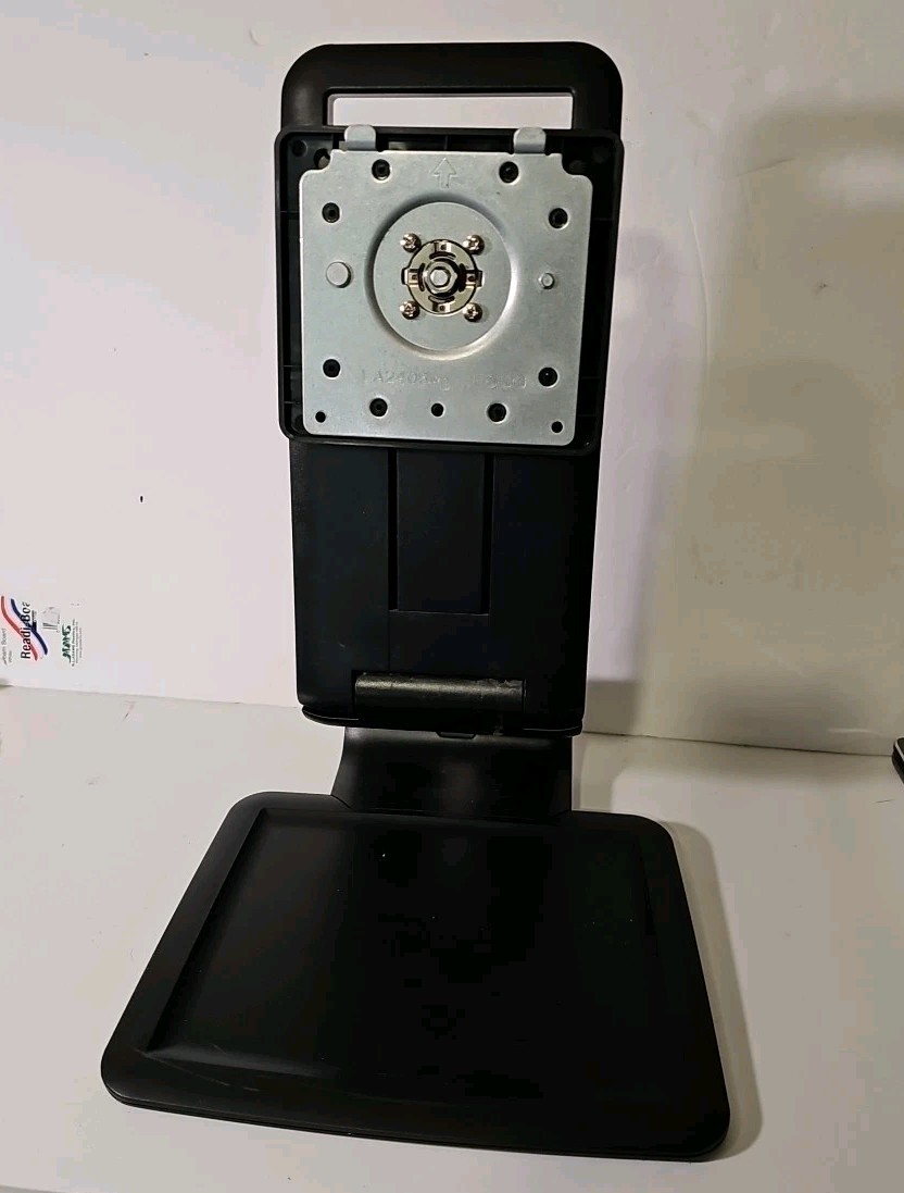 HP LA2405 Compaq 24" LCD Monitor Stand. Tilt/Swivel, Rotate Raise/Lower.