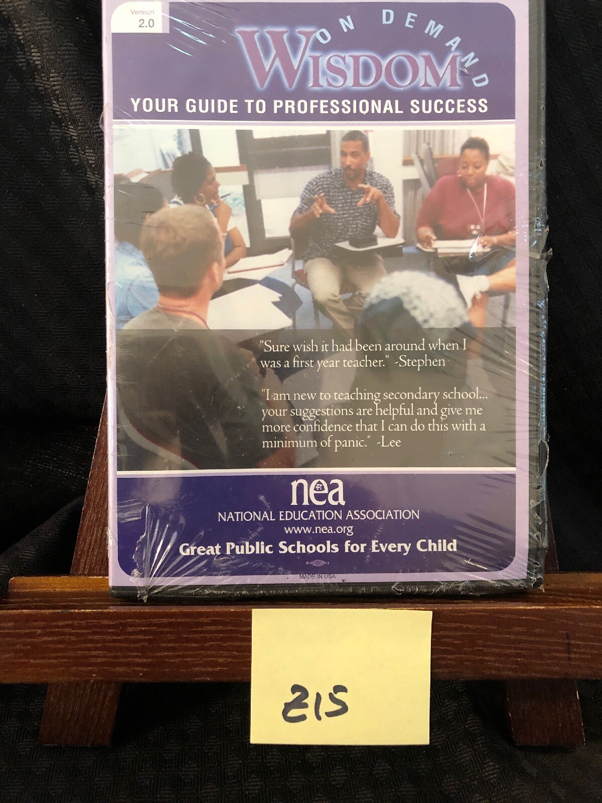 NEA: ON DEMAND WISDOM GUIDE TO PROFESSIONAL SUCCESS 1st Year Teacher Help CDROM