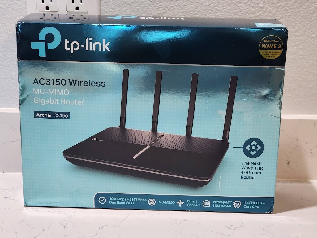 Router TP-Link AC3150 Wireless Dual-Band Wi-Fi Gigabit Archer (C3150)