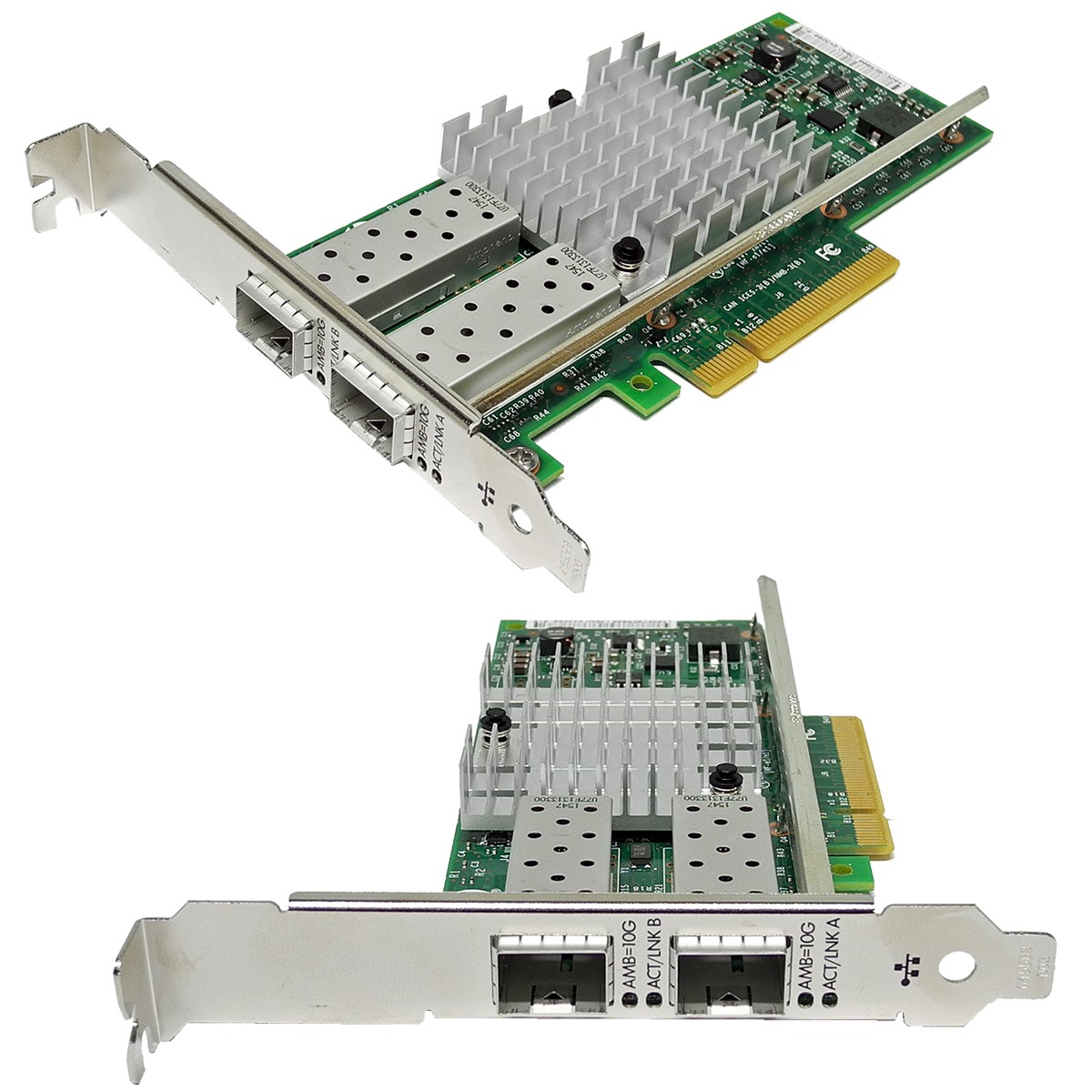 HP 560SFP+ Dual Port 10GbE PCI-Express x8 Converged Network Adapter 669279-001