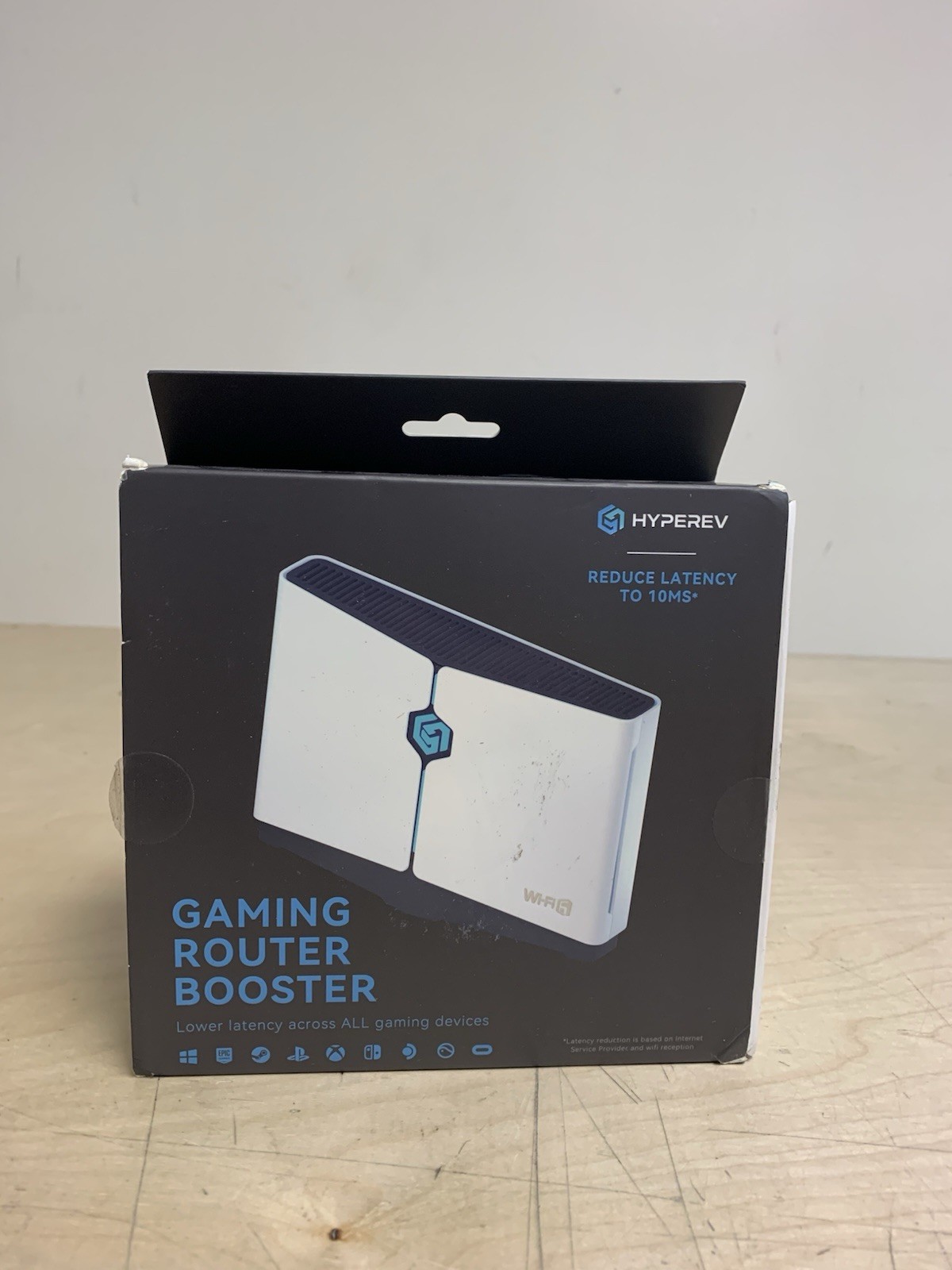 HYPEREV Gaming Router Booster NIT-GU-07-HR GearUP Console Wi-Fi6 Latency Reducer