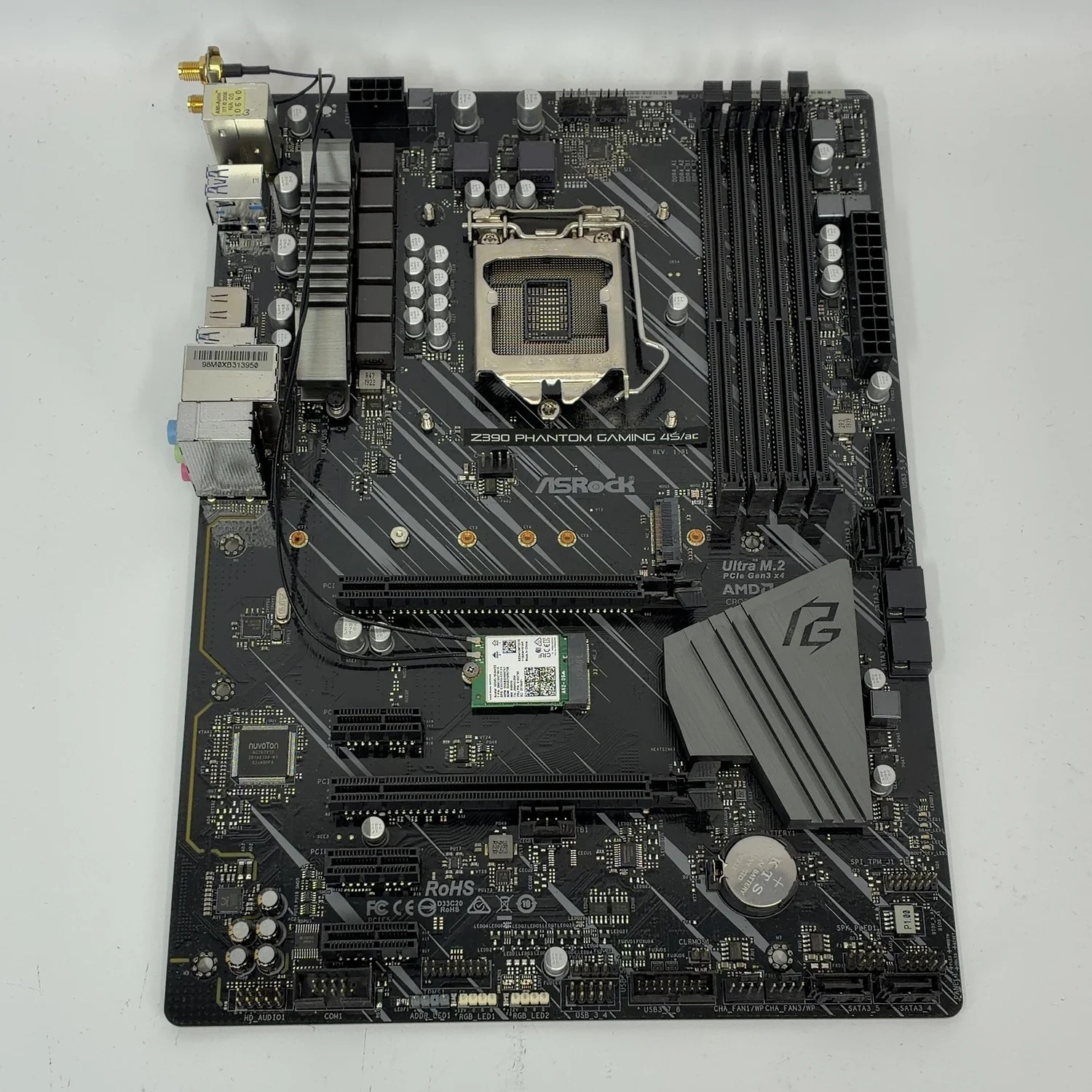 AsRock Z390 Phantom Gaming 4 LGA 1151 ATX Intel DDR4 Motherboard
