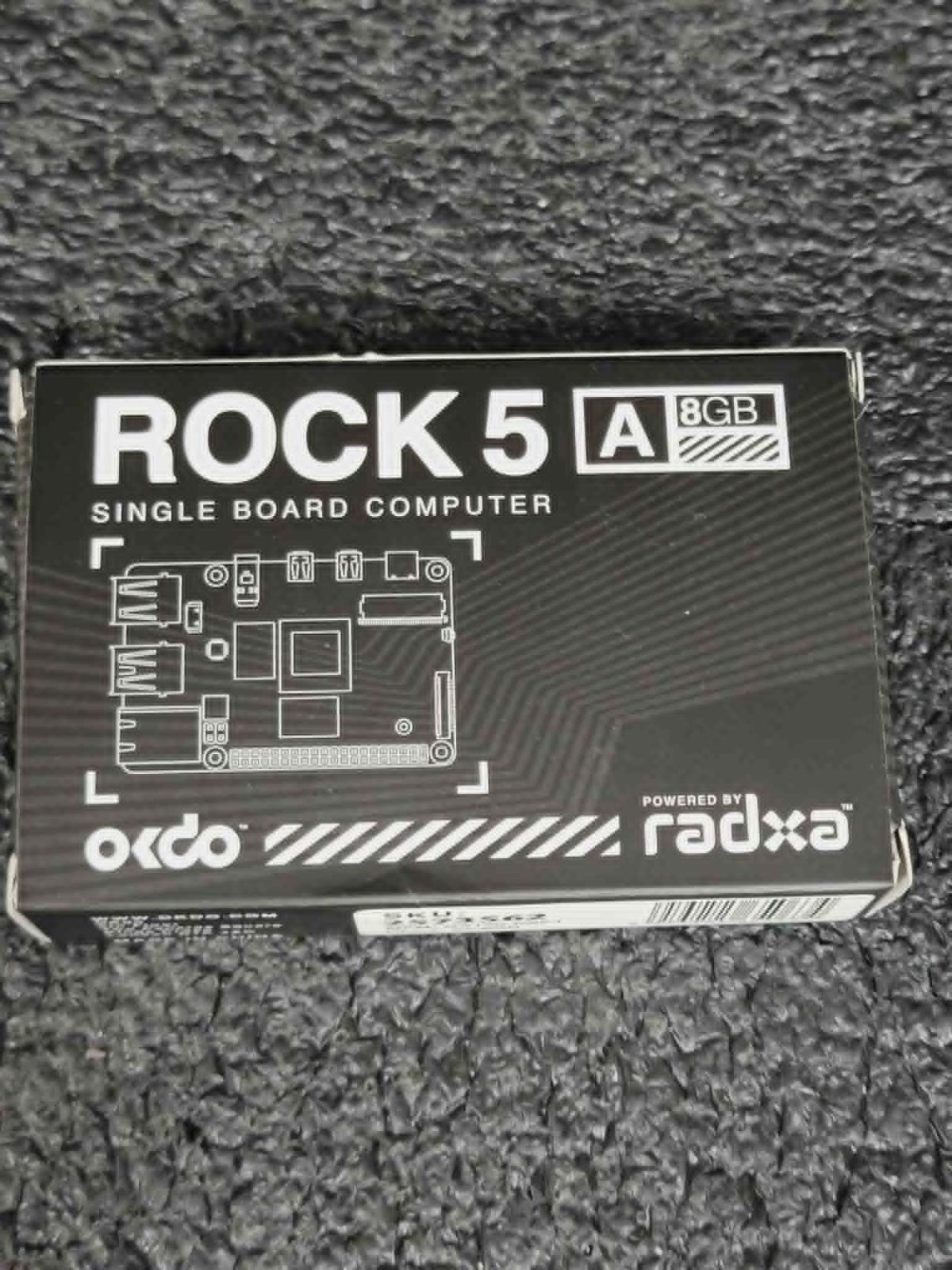 Radxa 2573562 ROCK 5A 8GB Rockchip RK3588 LPDDR4x ARM Mali-G610 MC4 Board