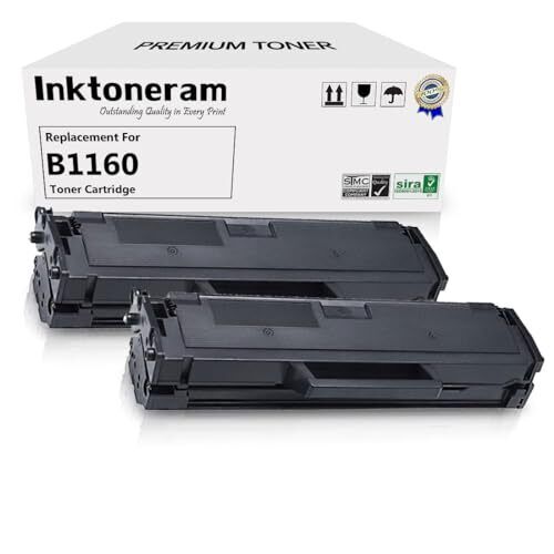 B1160 B1160w B1165nfw B1163w Compatible Toner Cartridges Replacement for Dell...