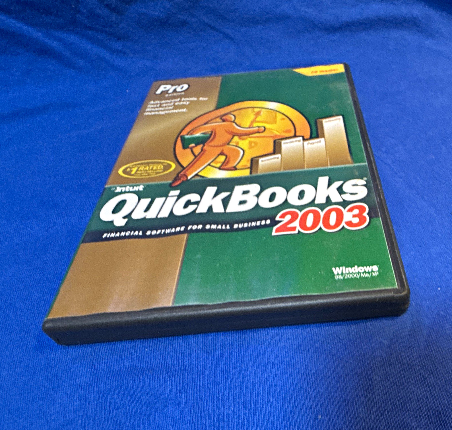 Intuit QuickBooks 2003 Pro Accounting Software for Windows CD