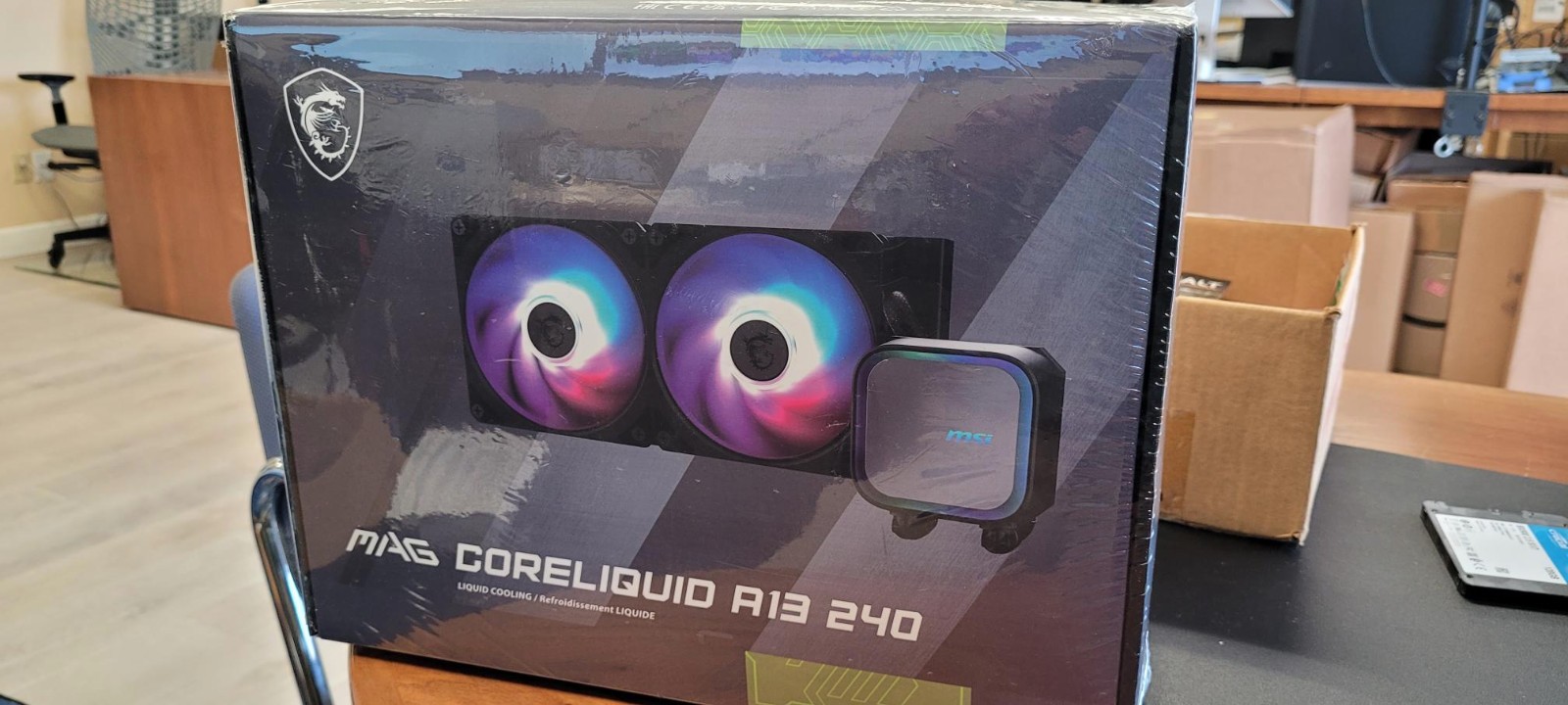 MSI MAG Coreliquid A13 240 AIO ARGB CPU Liquid Cooler 240mm - Brand New Sealed