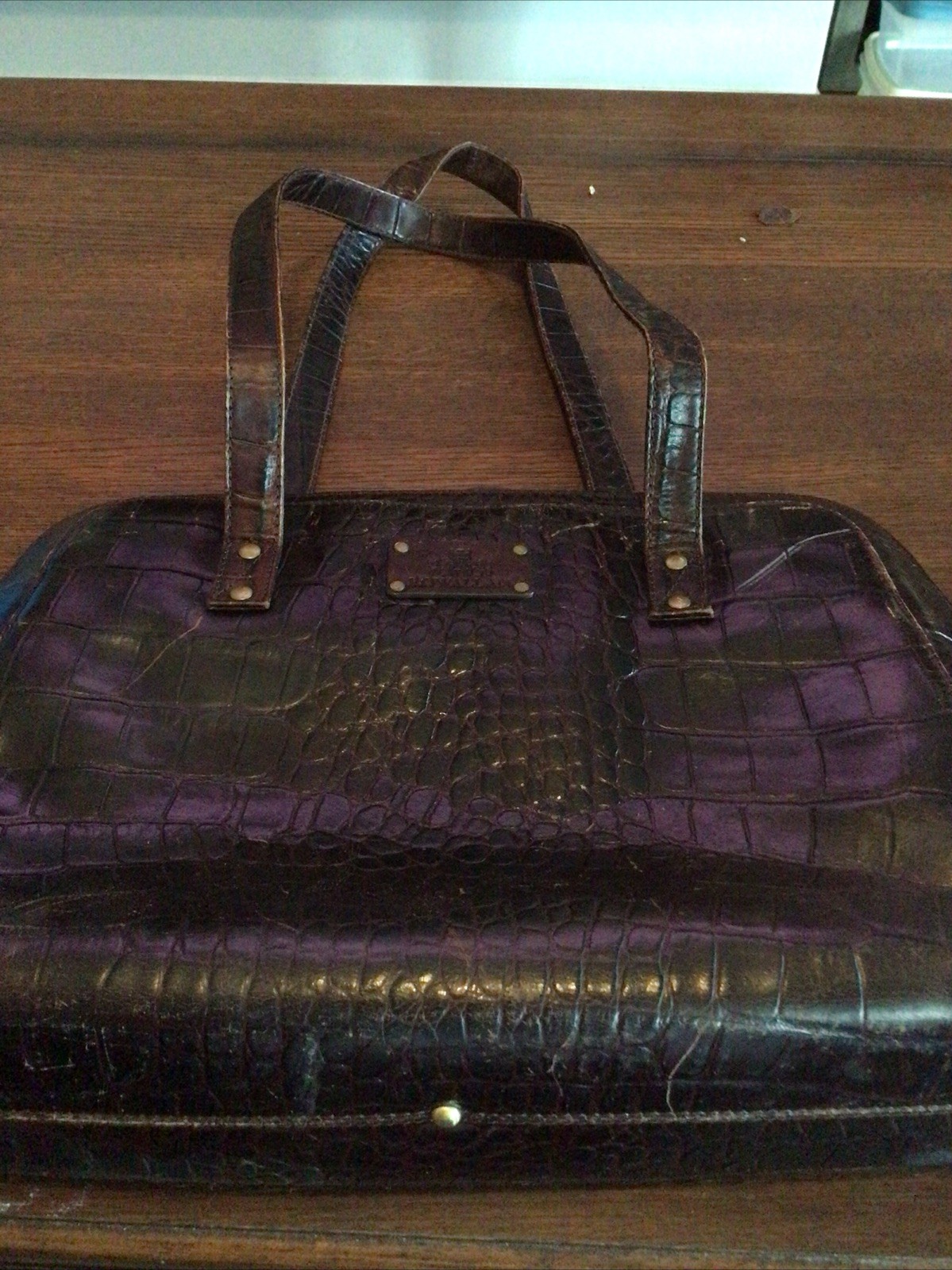 Vintage Rowallan Computer Brief Case