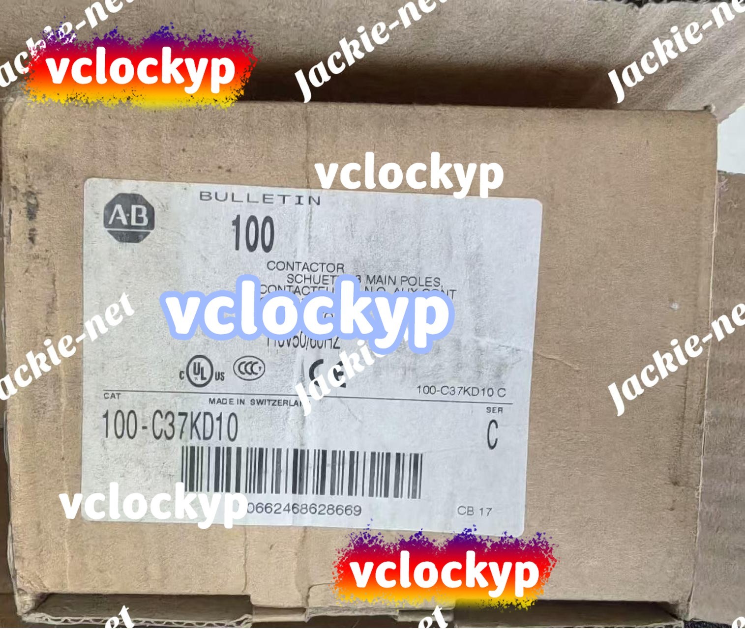 1PCS NEW 100-C37KD10 VIA DHL/FedEx &&
