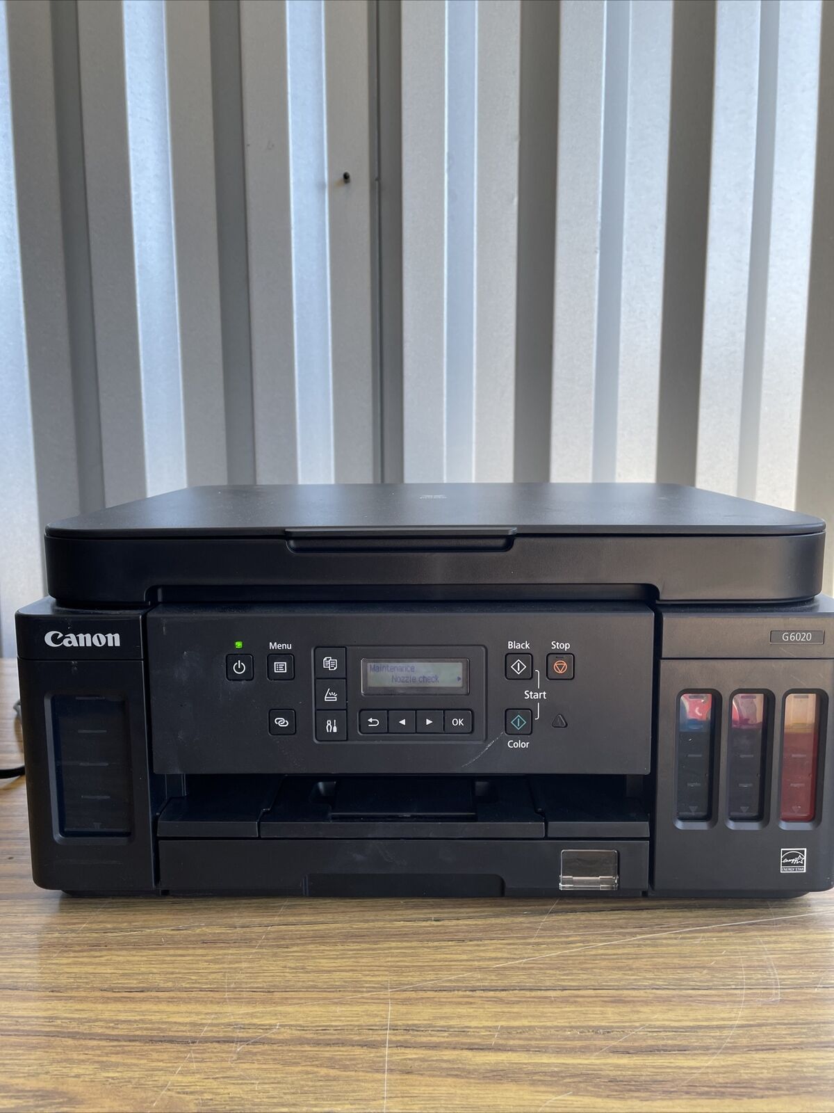 Canon PIXMA G6020 All-in-One Inkjet Printer Tested Works 2838 Page Count