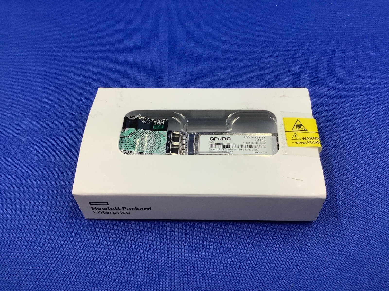 NEW JL484A HPE ARUBA 25G SFP28 LC SR 100M MMF XCVR