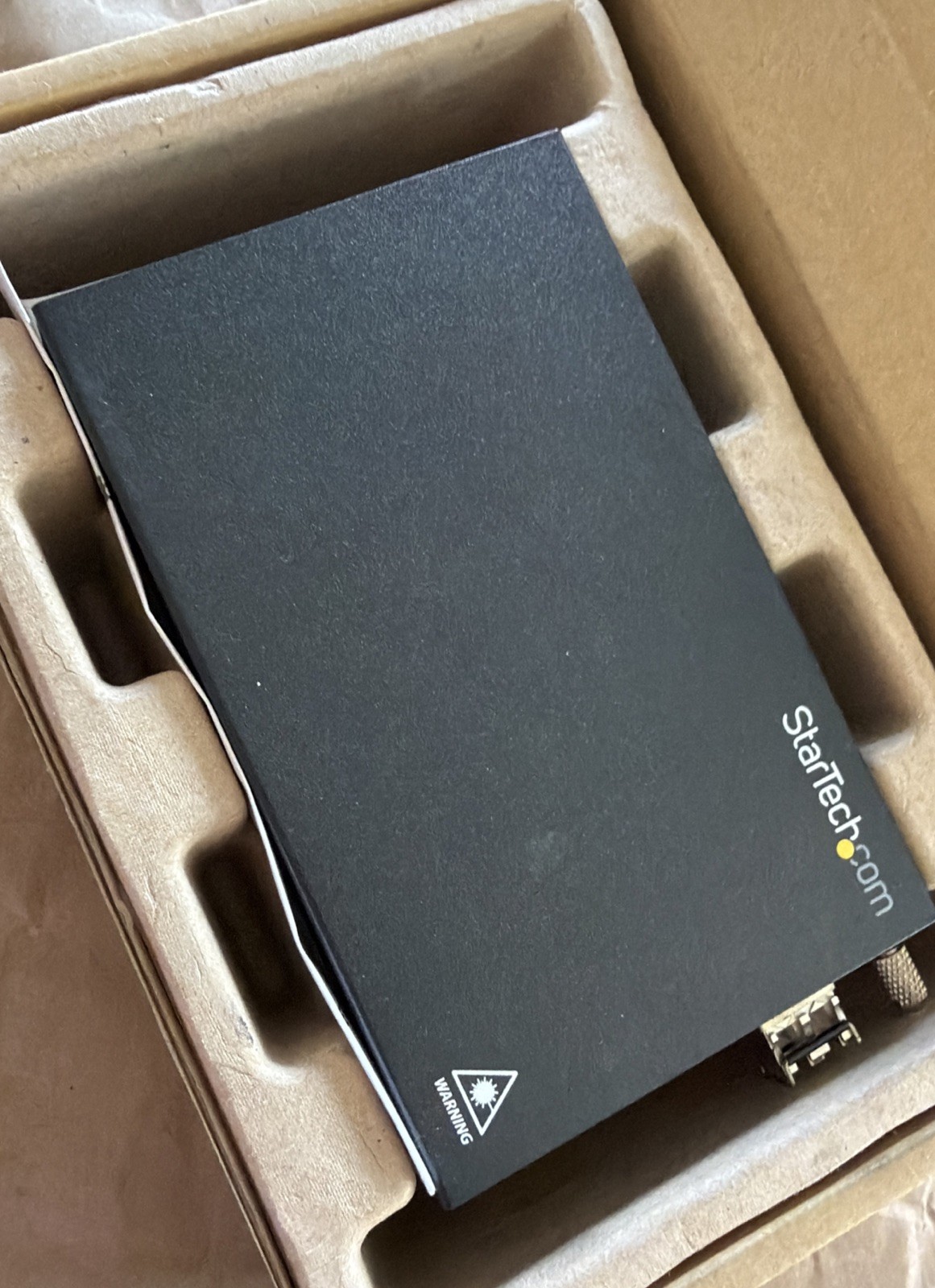 Star tech.com Gigabit Ethernet To Multi Mode LC fiber Media Converter 550m/1804 