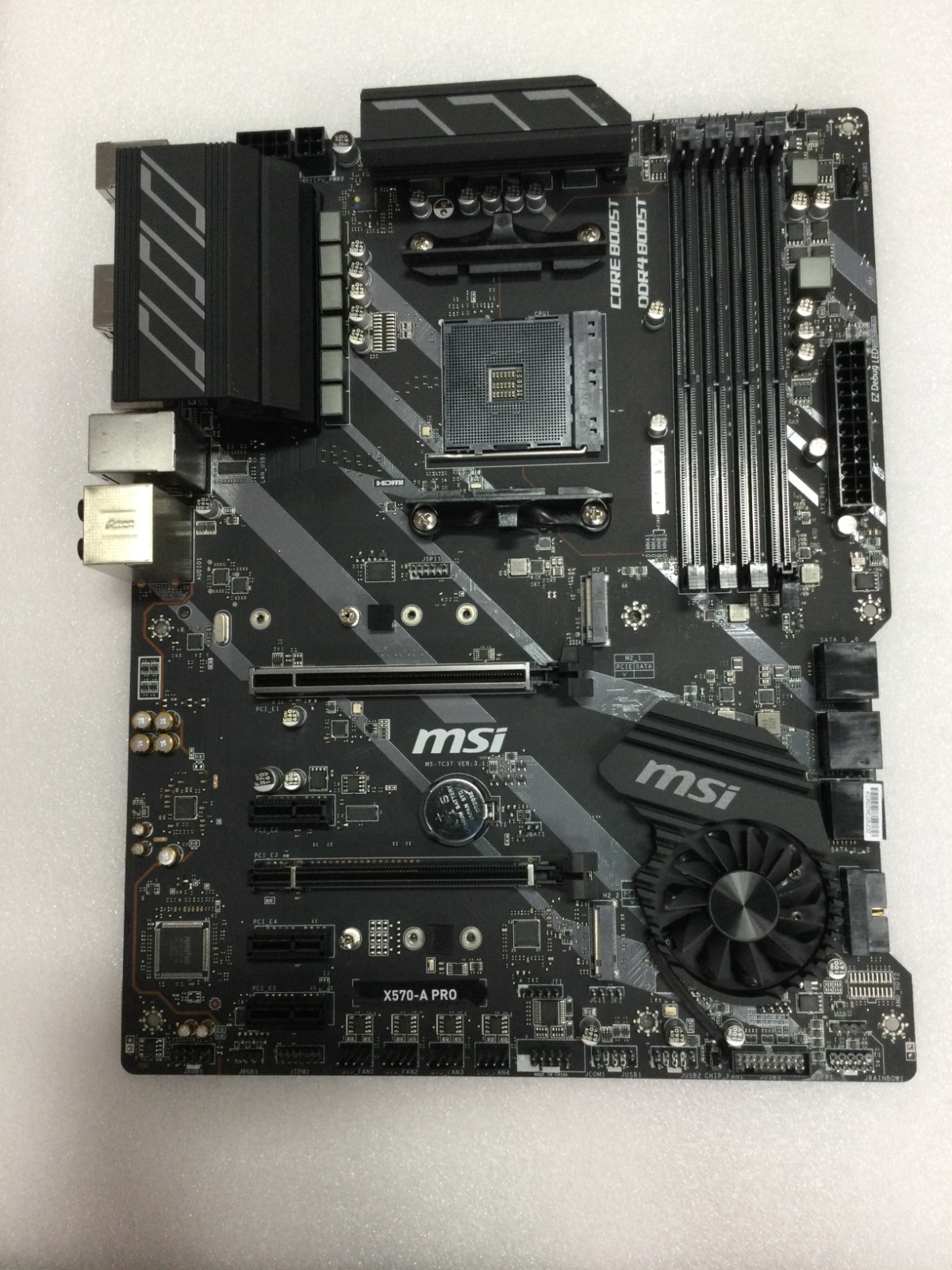 MSI X570-A PRO AM4, AMD (X570APRO ) Motherboard- (RMA REPLACEMENT)