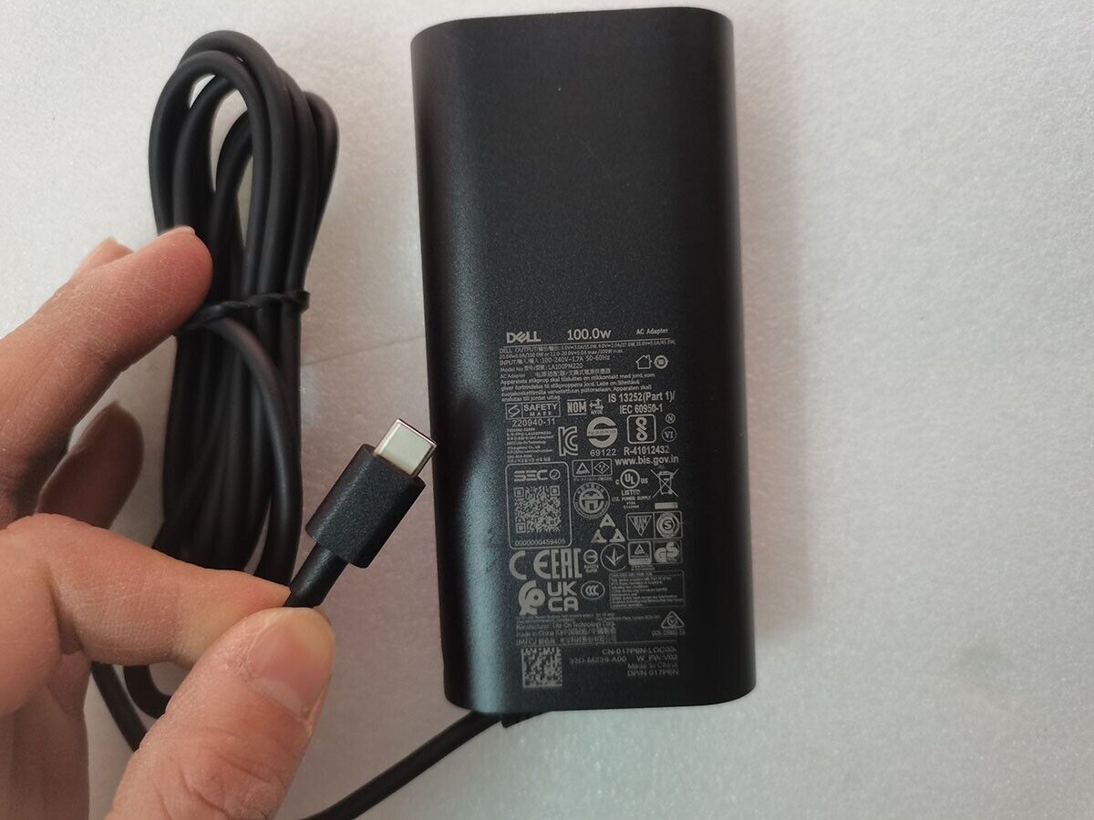 Genuine 20V5A LA100PM220 For DELL Latitude 9440 2-in-1 laptop 100W USB-C Adapter