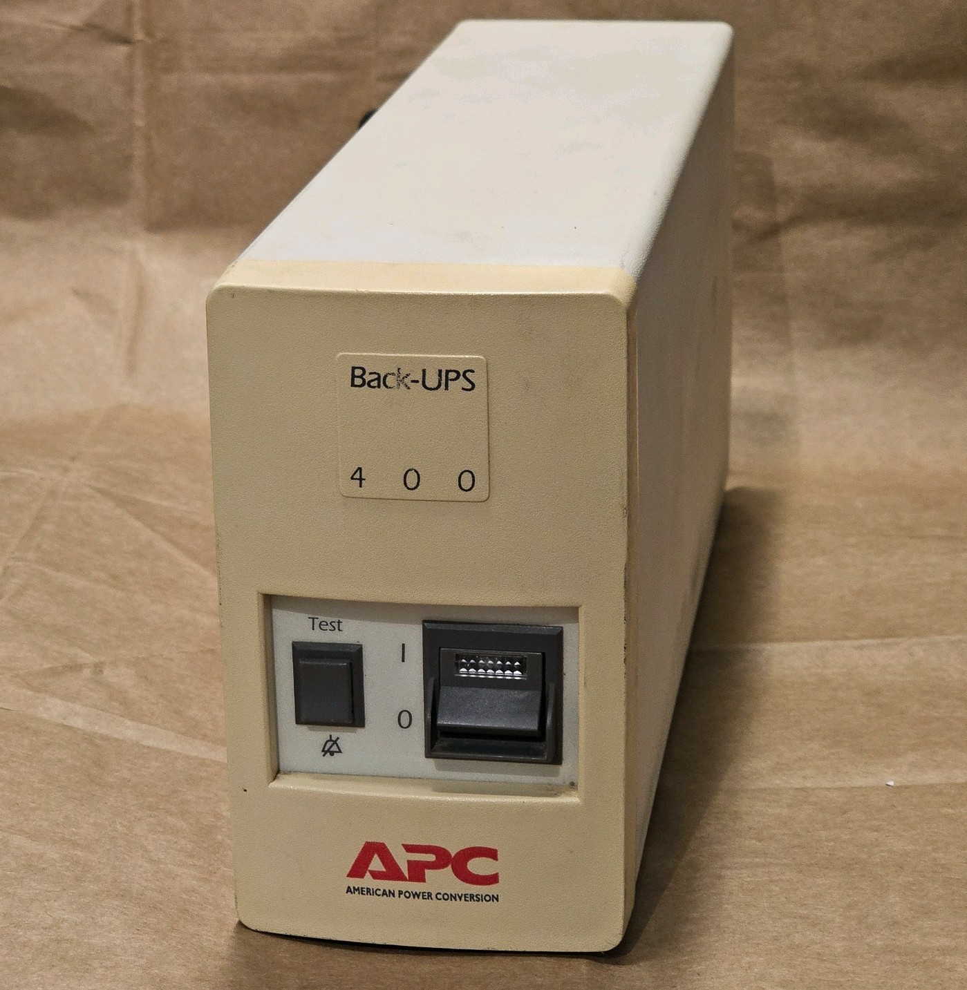 APC Back-UPS 400 No Battery, LED Broken, TESTED WORKS