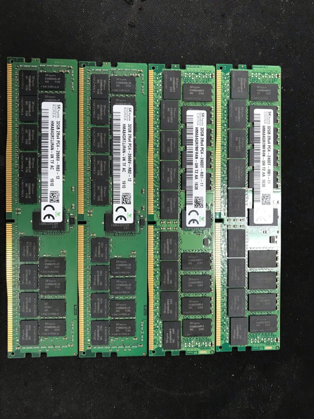Lot of 4 - 32 GB Ram - READ BELOW @TT