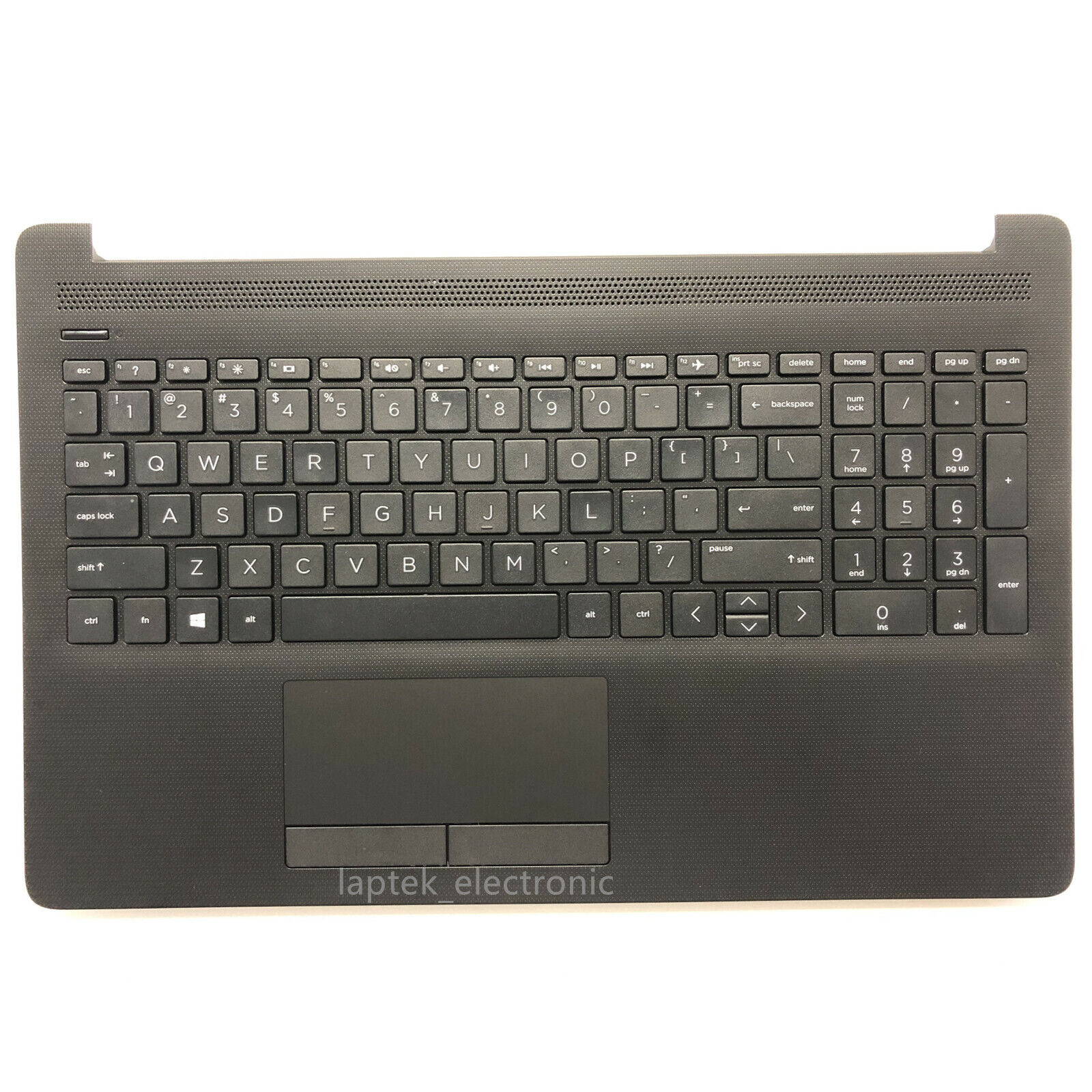 For HP 15-DA 15-DB 15-db0004dx Palmrest US Keyboard Touchpad L20387-001 Black