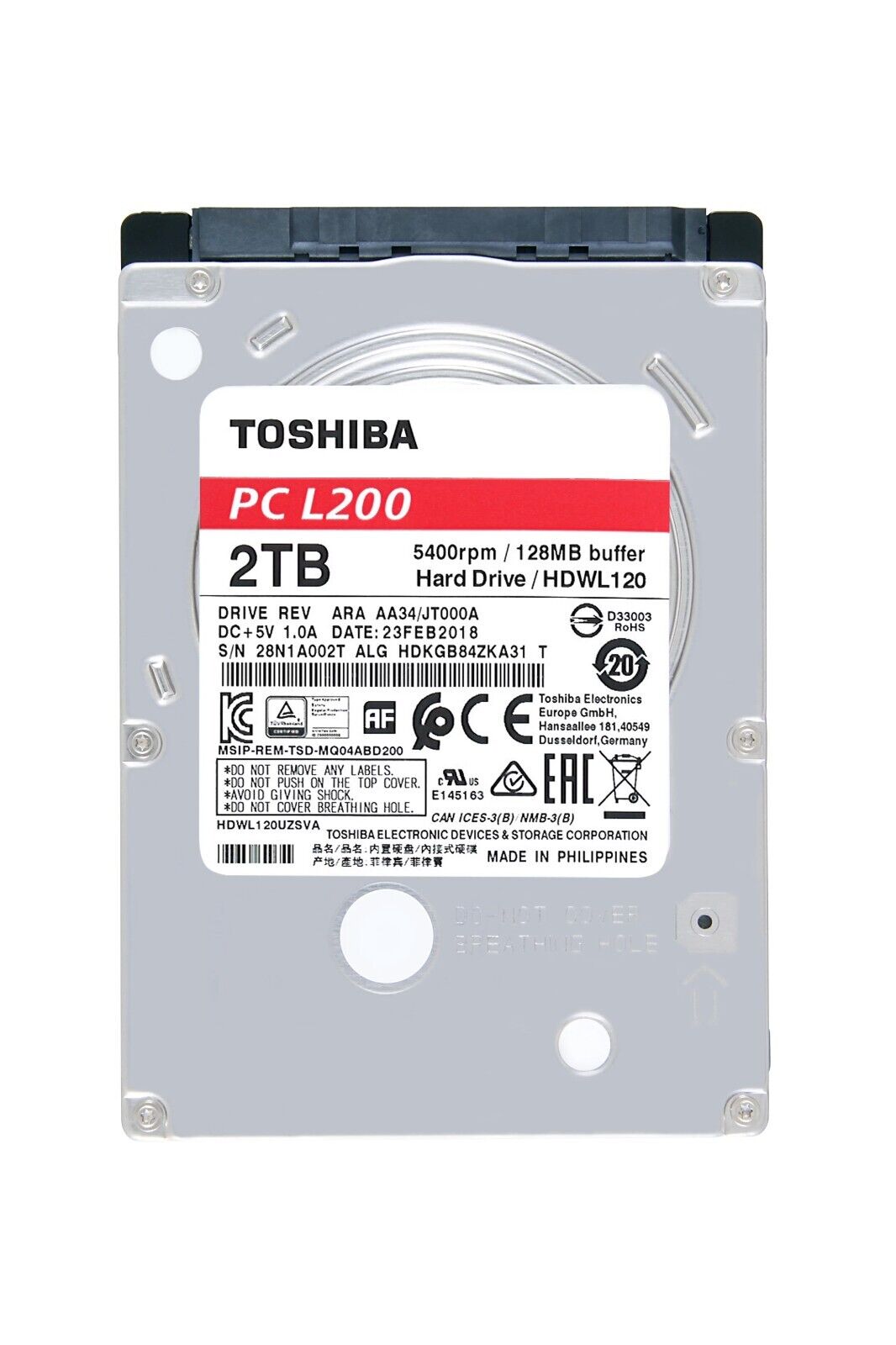 Toshiba (SATA) 2.5