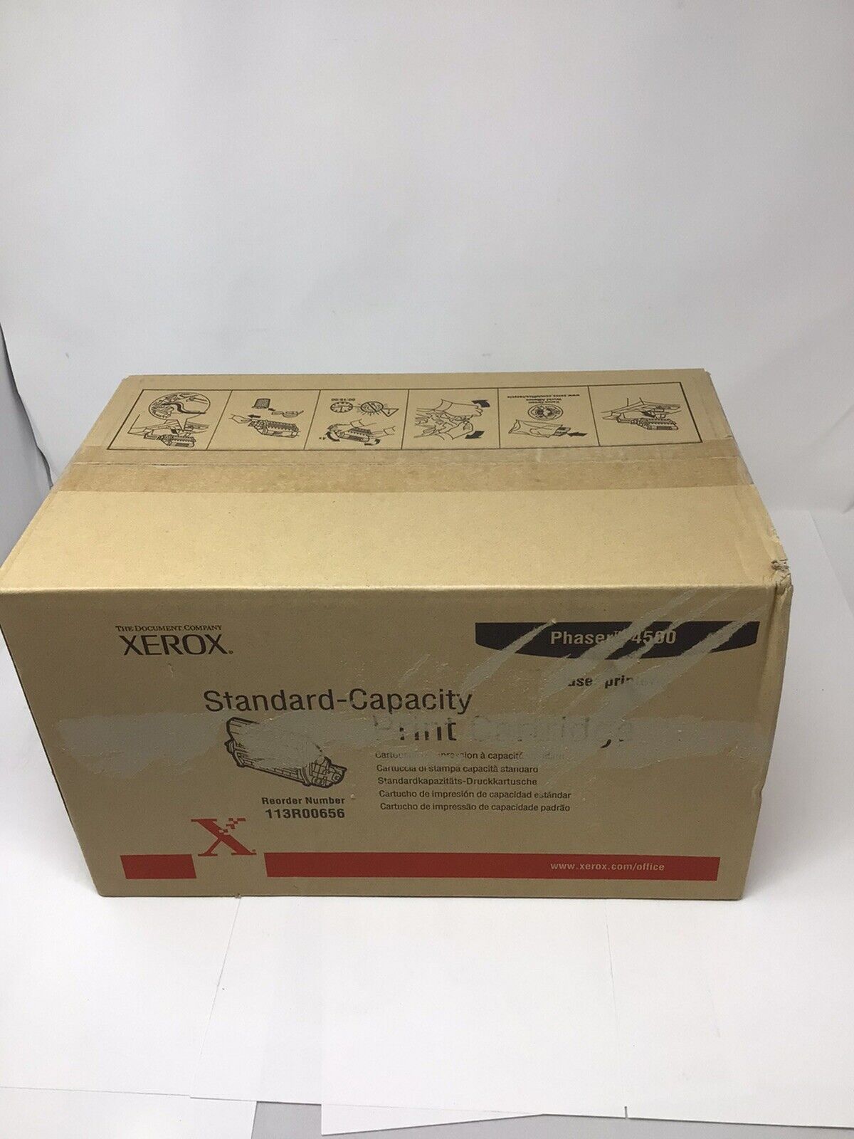 Genuine XEROX Phaser  4500 St Capacity Print Cartridge 113R00656 / New See Pic