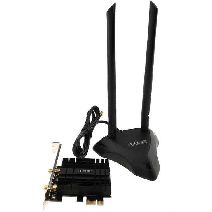 AX200 PC PCIe WiFi-6 Bluetooth Card for Windows 11 10 Wireless Network 2900Mbps