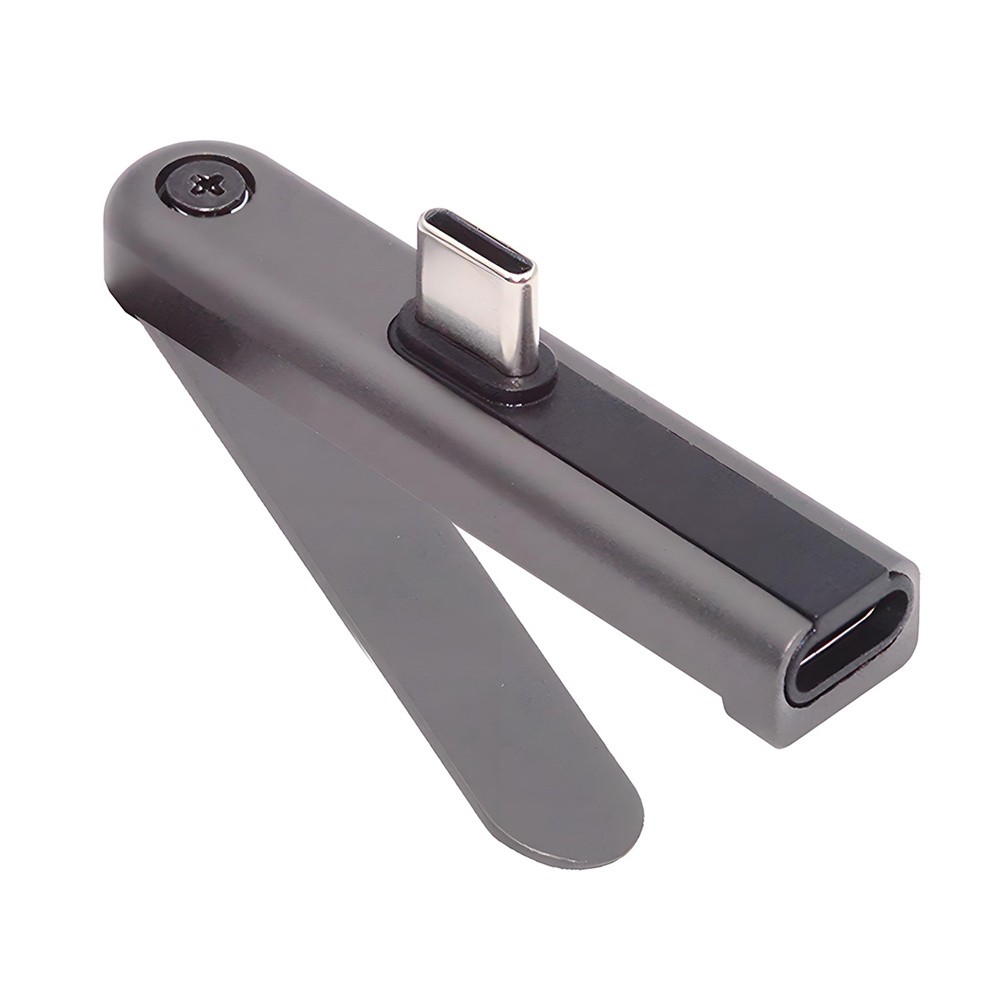 USB 2.0 Type C 2 in 1 Invisible Folding Stand PD 15W/240W Fast Charging Adapter