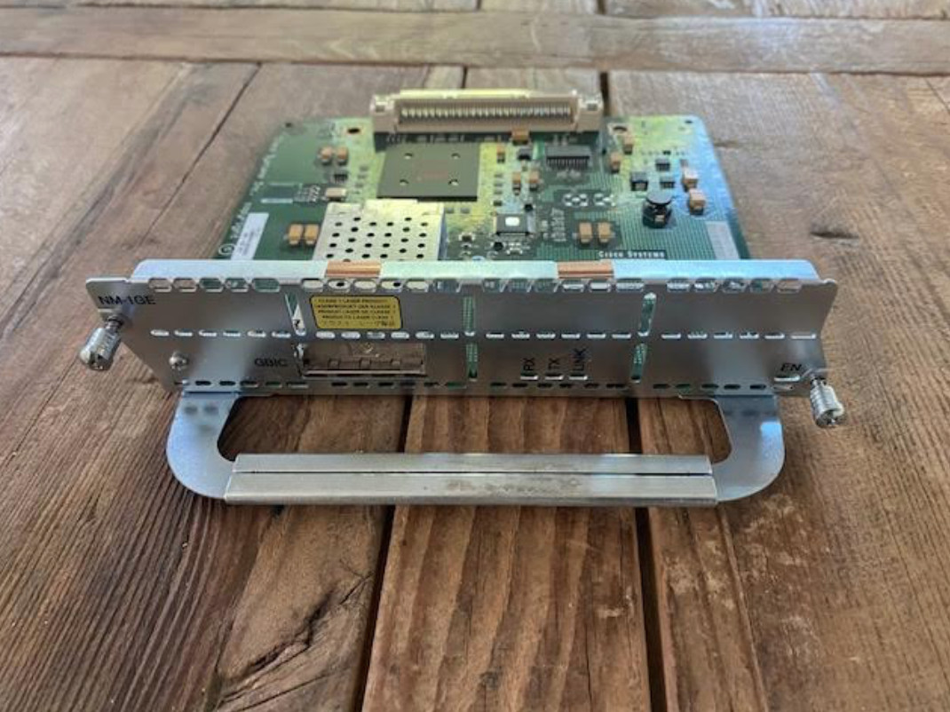 Used Cisco NM-1GE Gigabit optical interface Network Module