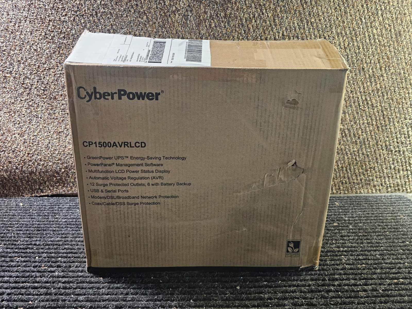 CyberPower Intelligent LCD UPS System CP1500AVRLCDTAA Uninterrupted Power Supply
