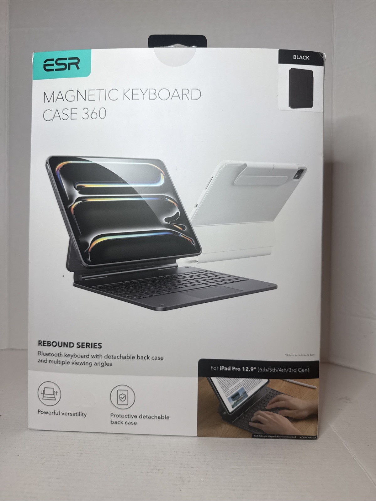 ESR Magnetic Keyboard Case 360 Rebound Series For iPad Pro 12.9” 6th 5th 4th 3rd
